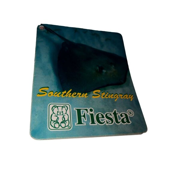 STINGRAY STUFFED ANIMAL PLUSH FIESTA BRAND SEA CREATURE GRAY SOUTHERN STINGRAY - Picture 4 of 4